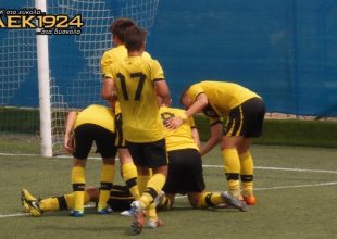 Ήττα για την Κ17 της ΑΕΚ από τον Ολυμπιακό