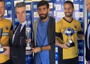 Τα βραβεία στους Γιόχανσον, Ανέστη και Μπαρμπόσα (pics)