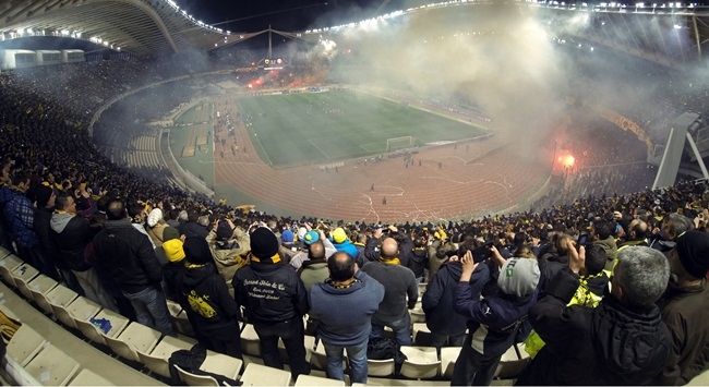 Οι οπαδοί της ΑΕΚ στο Copa90