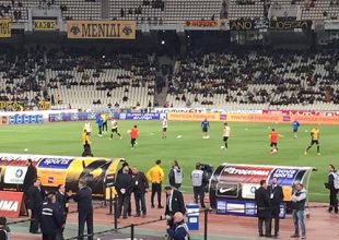 Το ζέσταμα της ΑΕΚ (video)