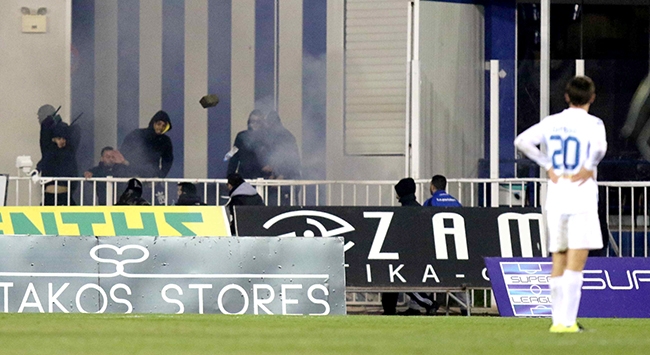 Τι γράφτηκε στο φύλλο αγώνα για τα επεισόδια