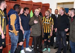Μελισσανίδης στους παίκτες: Συνεχίζουμε έτσι!