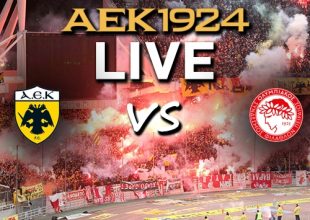 Live ΑΕΚ – Ολυμπιακός