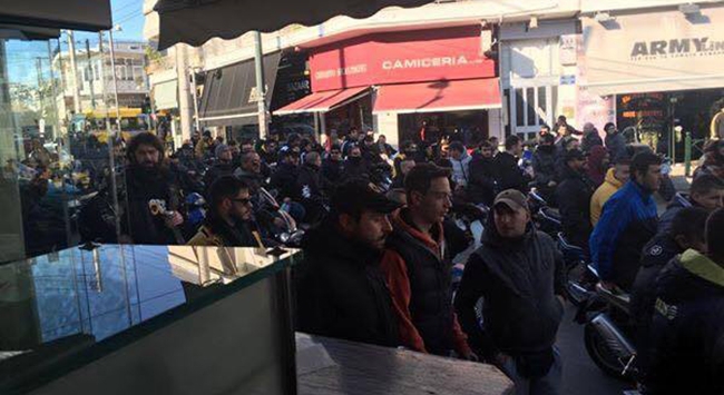 Η πορεία των ΑΕΚτζήδων (vid)