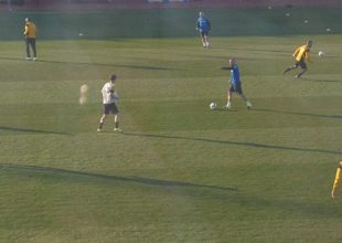 Η προθέρμανση της ΑΕΚ (vid)