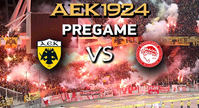 AEK1924 PREGAME: Live chat από το ΟΑΚΑ