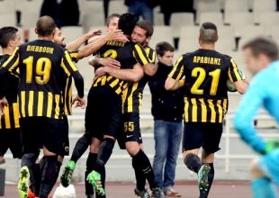 Οι πανηγυρισμοί των παικτών (vid)