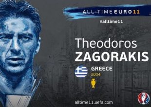 Δέλλας, Ζαγοράκης, Χαριστέας για την καλύτερη 11άδα των Euro όλων των εποχών
