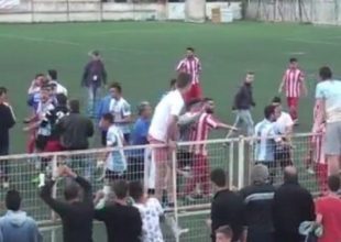 Άγριο «ξύλο» μεταξύ παικτών σε ερασιτεχνικό ματς