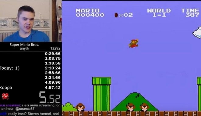 Απίστευτο! Τερμάτισε το Super Mario Bros σε λιγότερο από 5 λεπτά