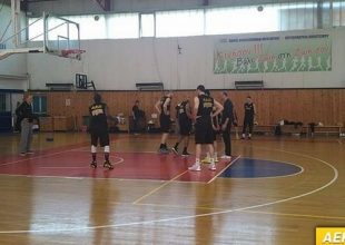 Πρωινή προπόνηση πριν το ματς στην Πυλαία (pics)