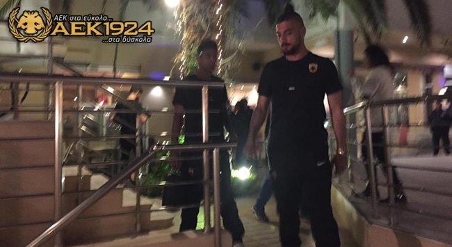 Εδώ… χαλάρωσε η ΑΕΚ (pics)