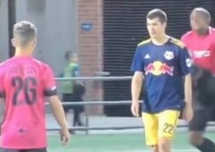 Η κλωτσιά… θανάτου από άλλη κάμερα (vid)