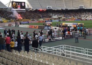 Η είσοδος της ΑΕΚ (video)