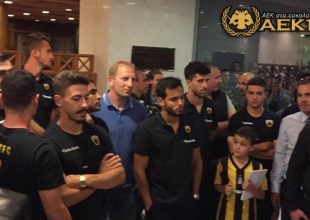 Κόσμος σε παίκτες: «Δώστε τα όλα και αύριο θα είμαστε πάλι εδώ να το γιορτάσουμε»
