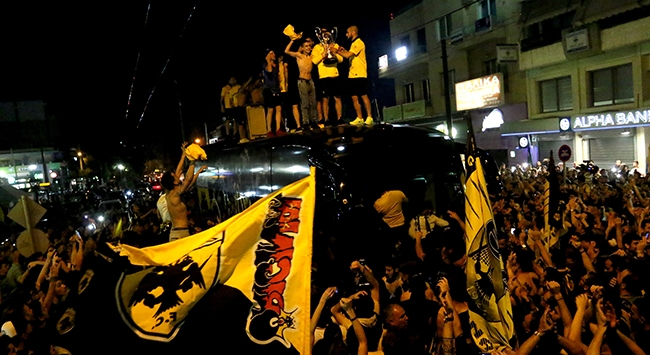 Η νύχτα μέρα για τους Κυπελλούχους (pics + vids)