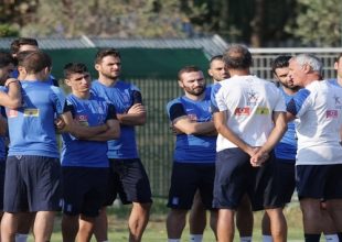 Πρώτη προπόνηση για την Εθνική στην Αυστραλία