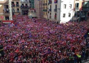 Υποδοχή ηρώων στην Οσασούνα