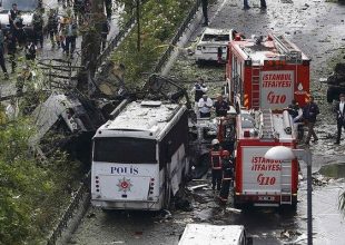 Έκρηξη στο κέντρο της Κωνσταντινούπολης