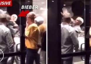 Ο Μπίμπερ ξεκίνησε καβγά με «θηρίο» και τις… μάζεψε!