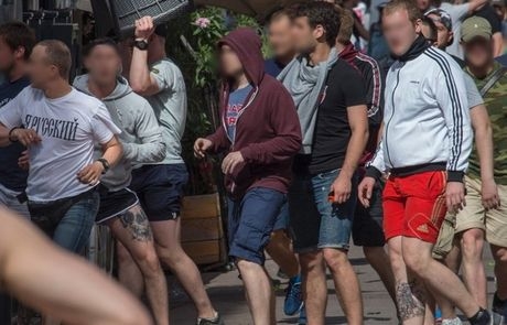 Yπό κράτηση 43 Ρώσοι οπαδοί