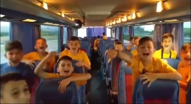 Οι μικροί της ΑΕΚ τρελάθηκαν (vid)