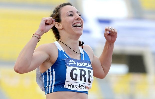 Σε εξαιρετική φόρμα η Μπελιμπασάκη Σε εξαιρετική φόρμα η Μπελιμπασάκη