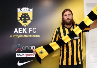 Ο Ντμίτρο Τσιγκρίνσκι στο AEK TV