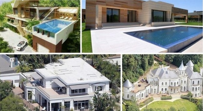 Ποδοσφαιρικά αστέρια με ασύλληπτα υπερπολυτελή σπίτια! Ποδοσφαιρικά αστέρια με ασύλληπτα υπερπολυτελή σπίτια!