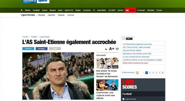 Γαλλικά ΜΜΕ: «Έμπλεξε η Σεντ Ετιέν»