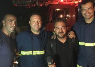 Ο Μάριος Γκιούρδας έσωσε ένα βρέφος και οκτώ άτομα στη φωτιά στον Πειραιά