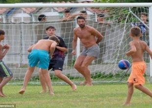 Ο Μπουφόν παίζει τέρμα σε αγώνα πιτσιρικάδων (pics+vid)