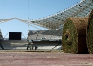 Συνεχίζονται οι εργασίες στο ΟΑΚΑ (pics)