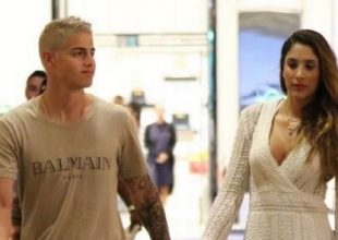 Ο ξανθός Χάμες Ροντρίγκες με τη σέξι σύντροφό του