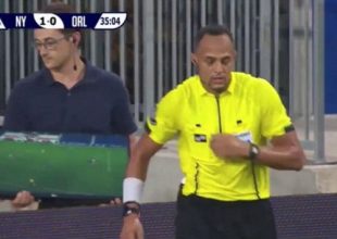 Πρώτη χρήση βίντεο σε ματς για βοήθεια σε διαιτητή!