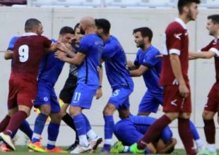 Έπεσε ξύλο στο Λάρισα-Ατρόμητος (vid)