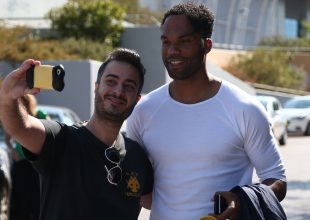 Ταξίδεψε από Θεσσαλονίκη για μια φωτογραφία με τον Λέσκοτ (ΦΩΤΟ)