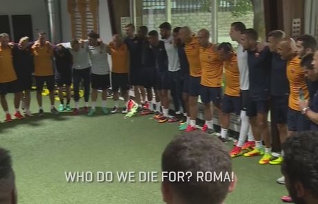 Ο ανατριχιαστικός «όρκος νίκης» των παικτών της Ρόμα