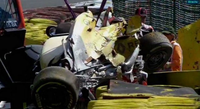 Το σοκαριστικό ατύχημα του Magnusen (Video)