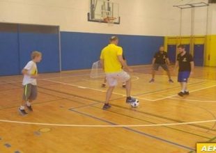 Έπαιξαν futsal στην Βασίλισσα (pics)