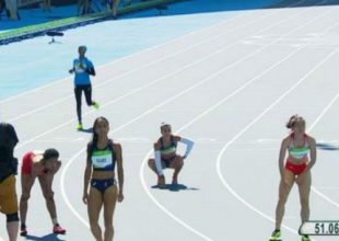 Τερμάτισε τελευταία, κέρδισε το χειροκρότημα