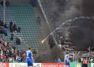 Επεισόδια και διακοπή στο Μαγδεμβούργο – Άιντραχτ