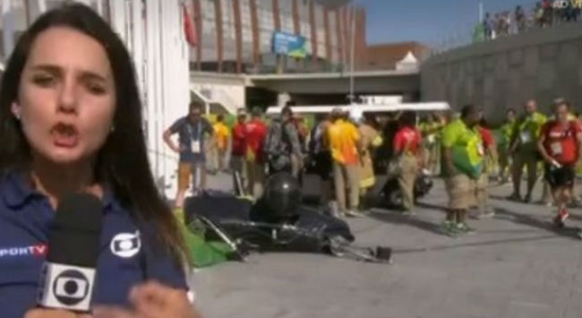 Ατύχημα με πτώση κάμερας στο Ολυμπιακό Πάρκο