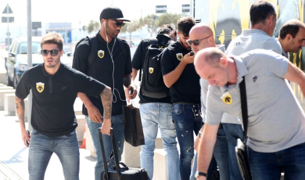 Photostory απ’ την αναχώρηση της ΑΕΚ!