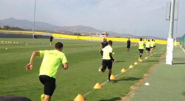 To AEK1924.gr στην προπόνηση της ΑΕΚ! (Video)