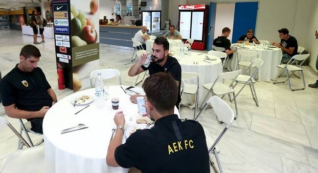 Το γεύμα μετά από κάθε ματς