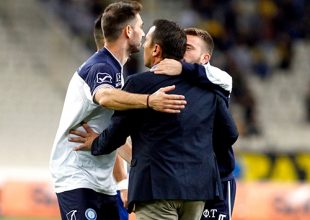 Παπαδόπουλος: «Δεν αφήσαμε την ΑΕΚ να κάνει ευκαιρίες»