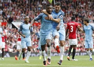 Η Σίτι το ντέρμπι του Μάντσεστερ, 2-1 την Γιουνάιτεντ