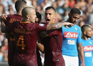 Θρίαμβος της Ρόμα στην έδρα της Νάπολι