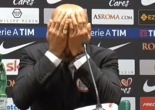 Σόου Σπαλέτι: Χτύπησε το κεφάλι του μετά από ερώτηση δημοσιογράφου!